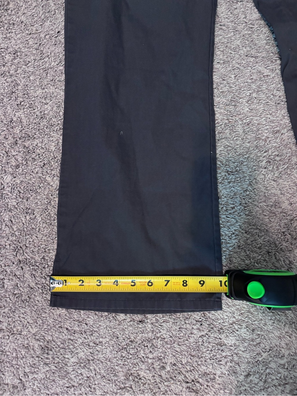 Dickies Black Cargo Drawstring Medical Pants Size Large - Picture 10 of 11